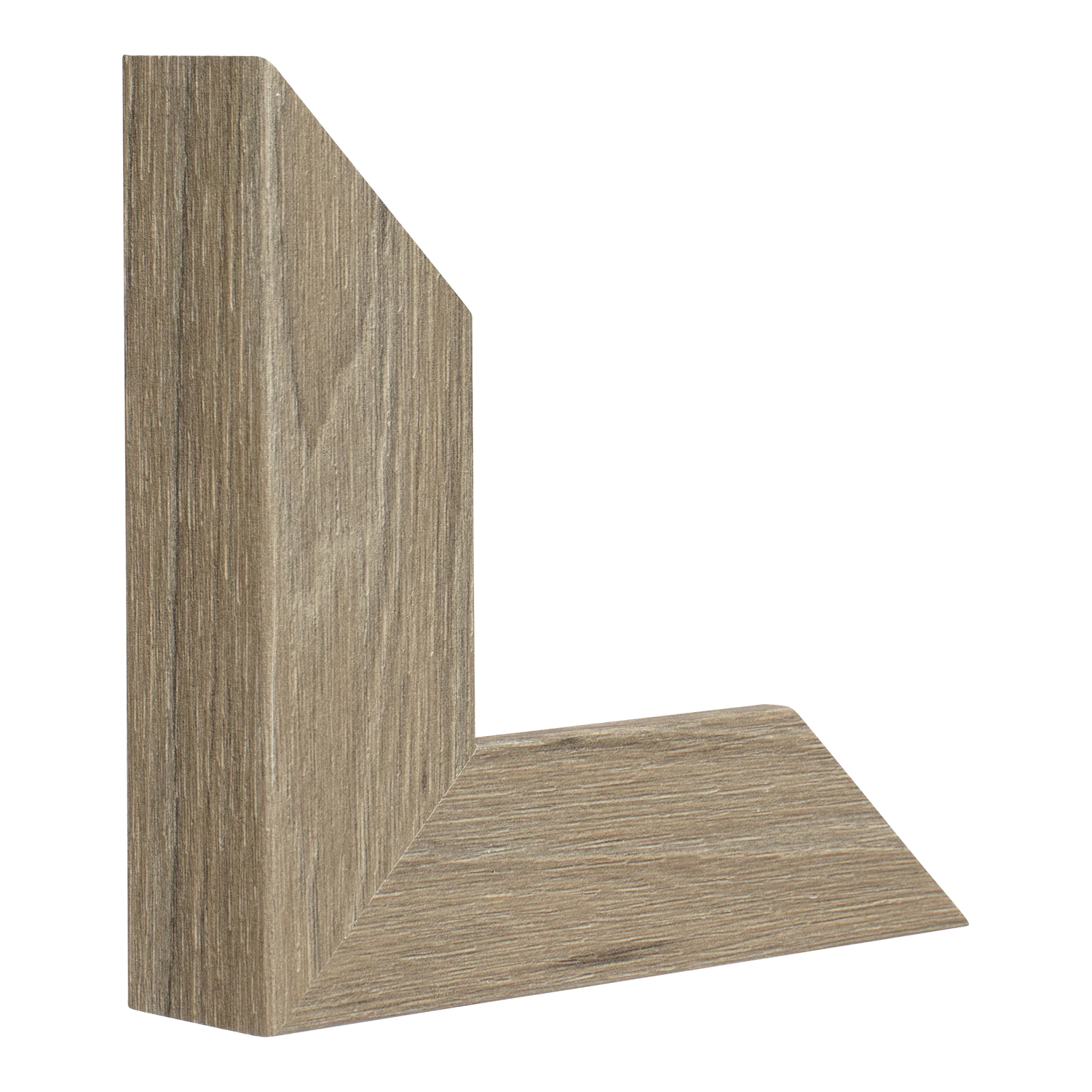 Vertical view of classic ii walnut grain picture frame