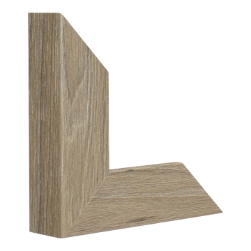 Vertical view of classic ii walnut grain picture frame