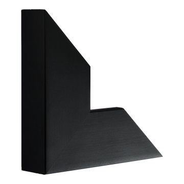 Vertical view of classic iii black picture frame