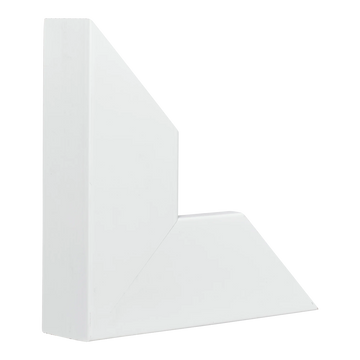 Vertical view of classic iii white picture frame