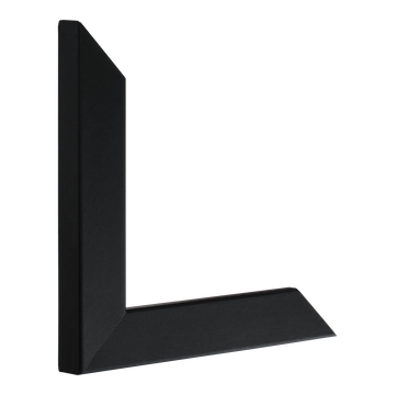 Vertical view of grace black picture frame