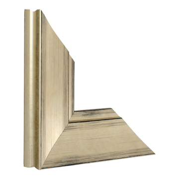 Vertical view of hermitage champagne picture frame