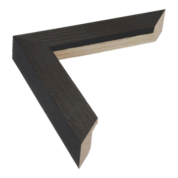 Linear I in black picture frame