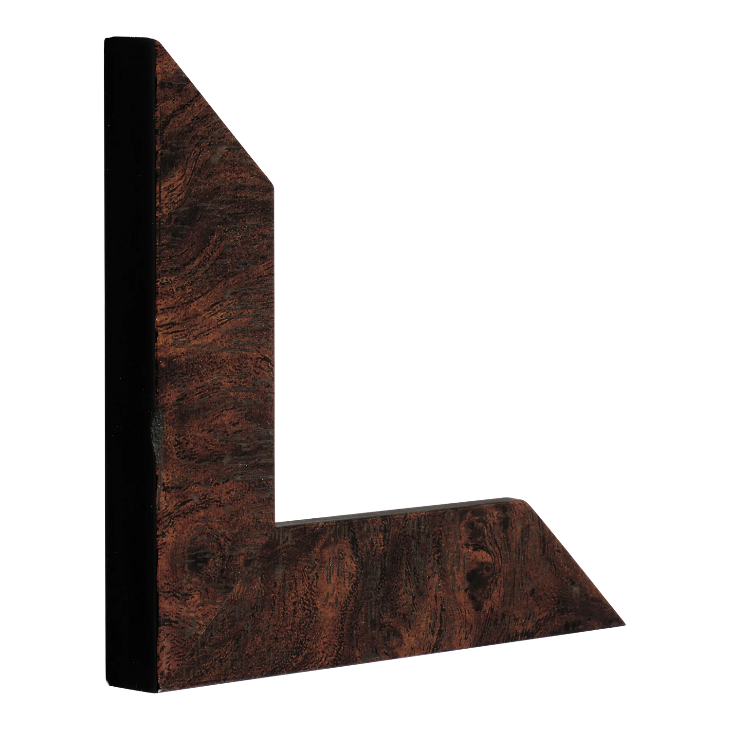 Vertical view of metro burl picture frame