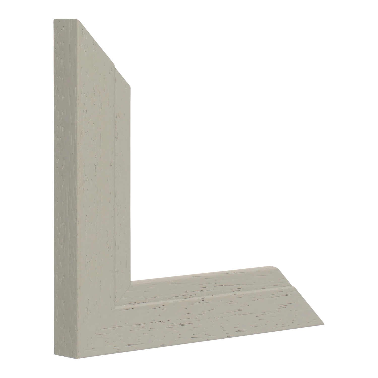 Vertical view of milano taupe picture frame