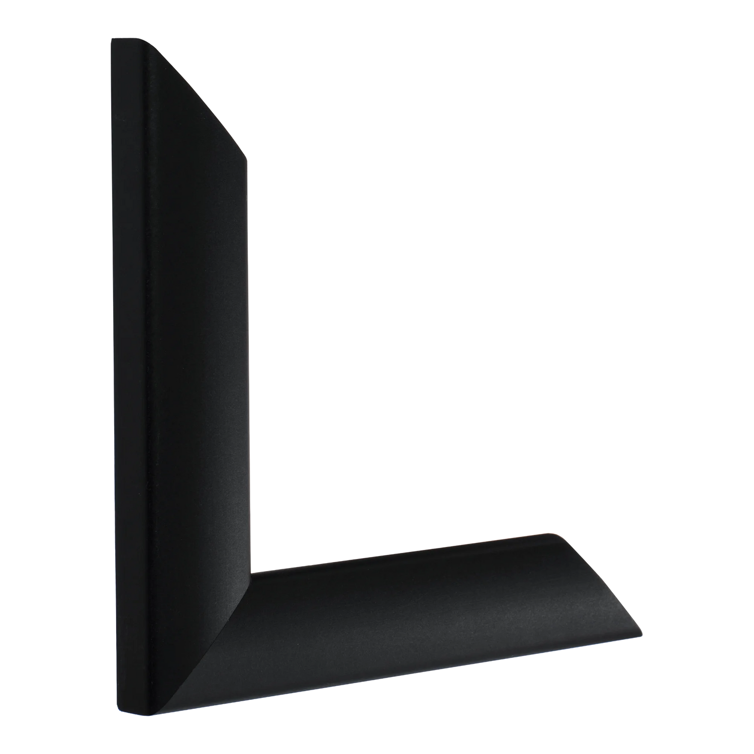 Vertical view of nero black picture frame