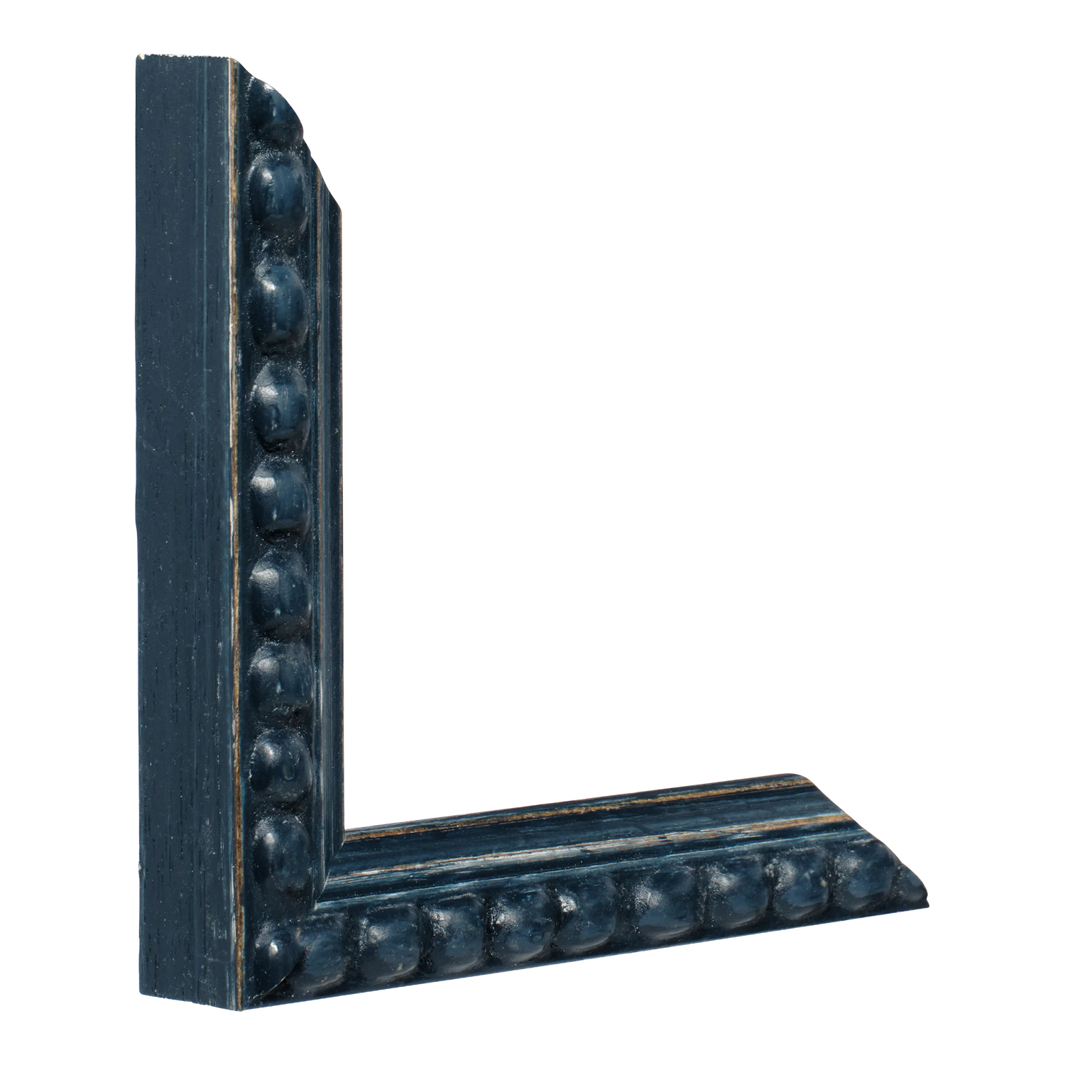 Vertical view of nimbus blue picture frame