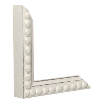 Vertical view of nimbus cream picture frame