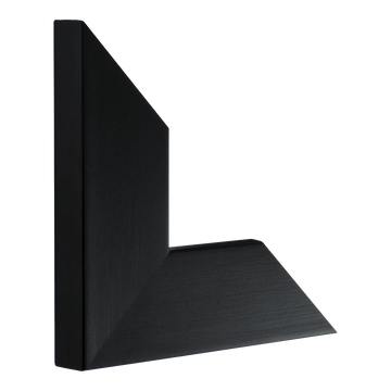 Strata in black picture frame