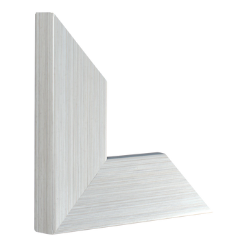 Strata in brushed silver picture frame