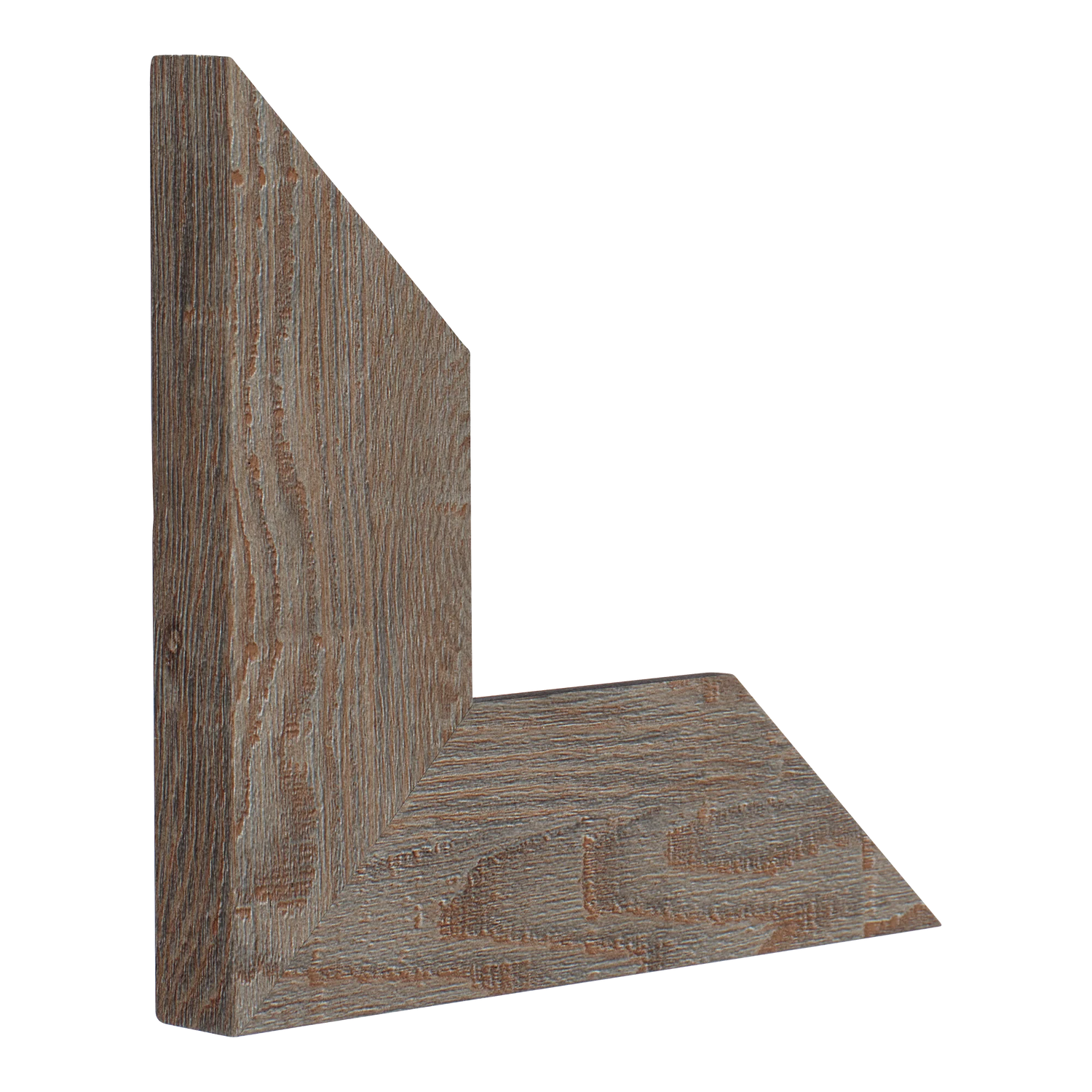 Vertical view of strata mink picture frame