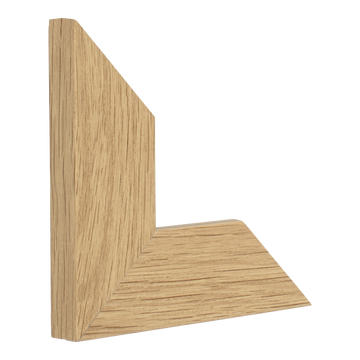 Strata in oak picture frame