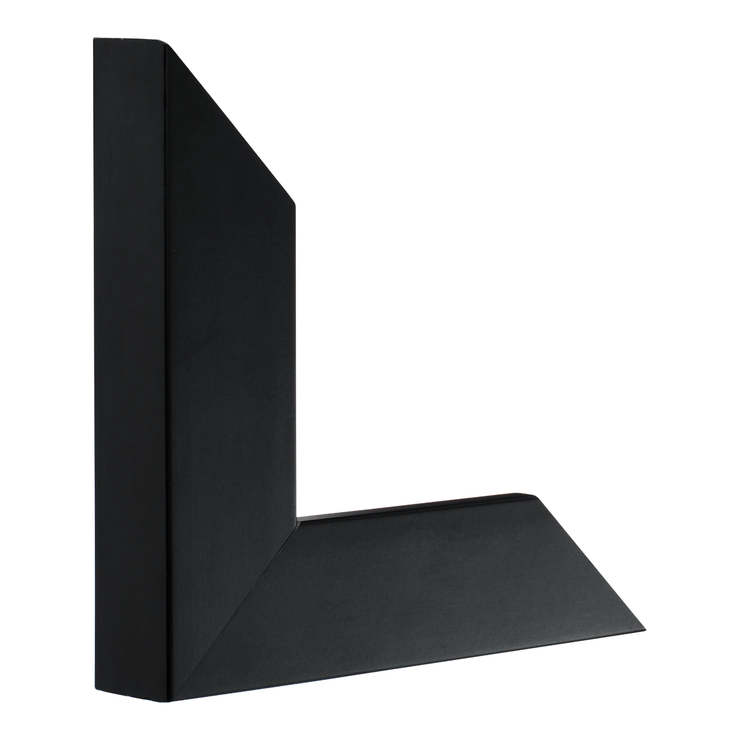 Vertical view of tribeca black picture frame