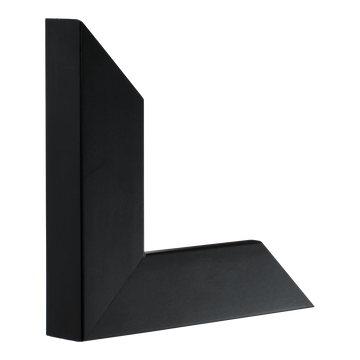 Vertical view of tribeca black picture frame
