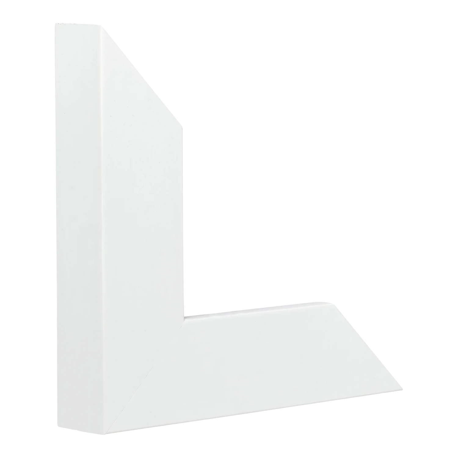 Vertical view of tribeca white picture frame