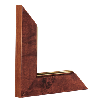 Waldorf in gold & walnut picture frame