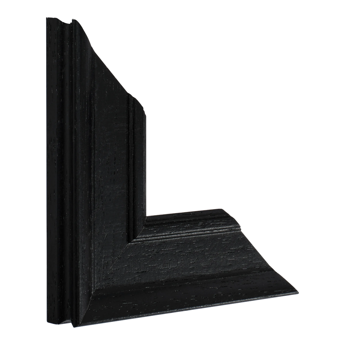 Vertical view of allure black picture frame