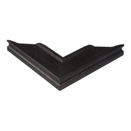 Corner view of Allure in black picture frame