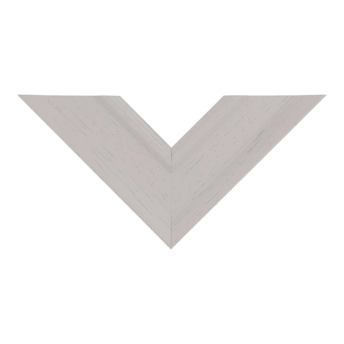 Top view of Allure picture frame in cream