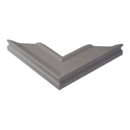 Corner view of Allure in grey picture frame