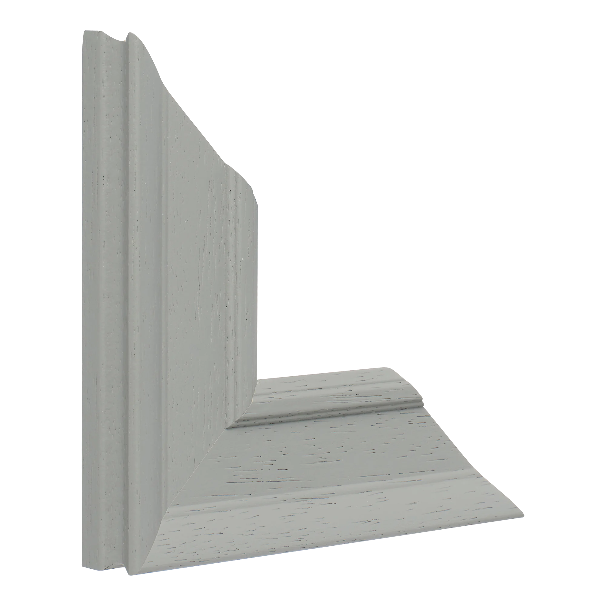 Vertical view of allure grey picture frame