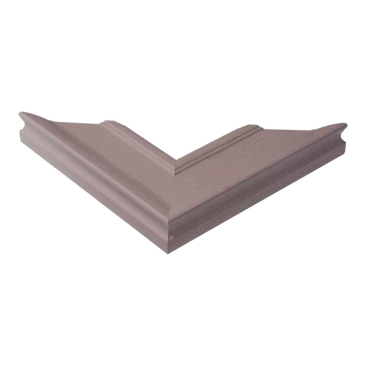 Corner view of Allure in taupe picture frame