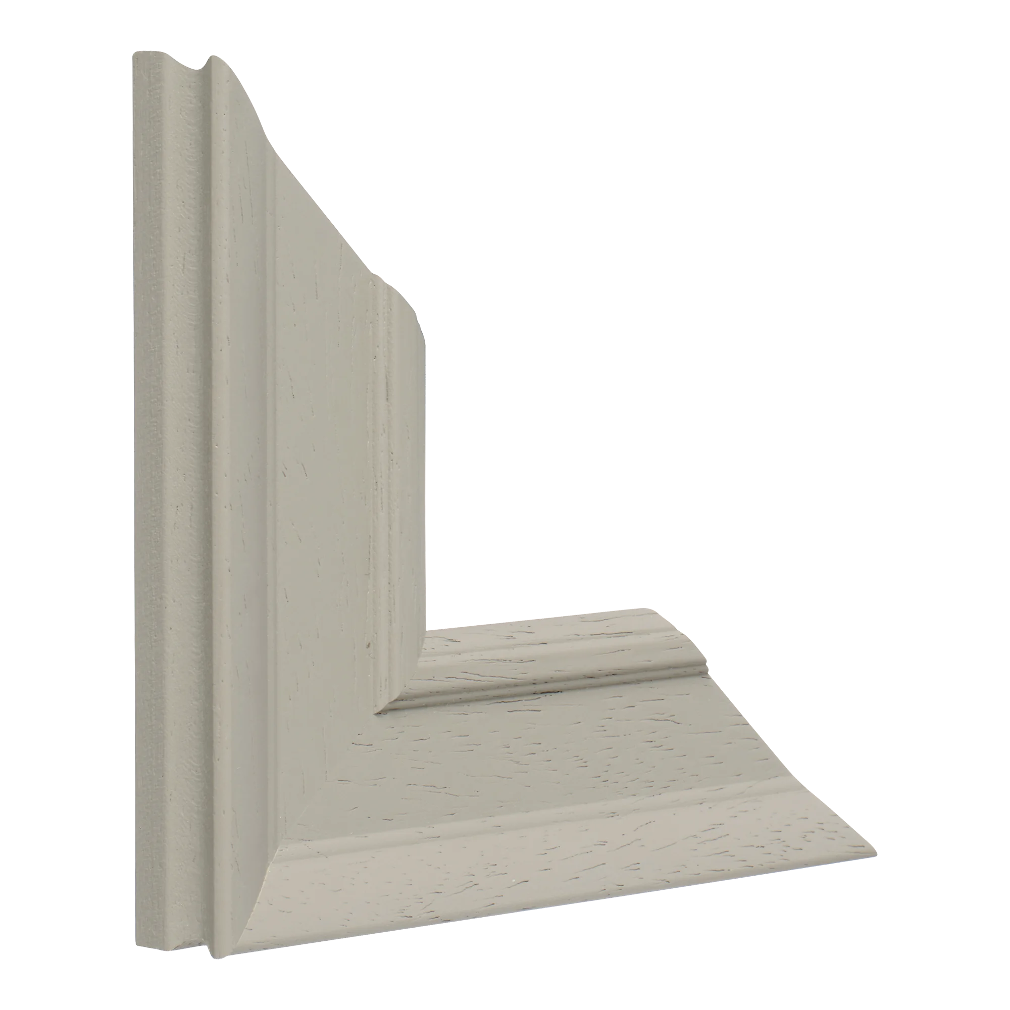 Vertical view of allure taupe picture frame