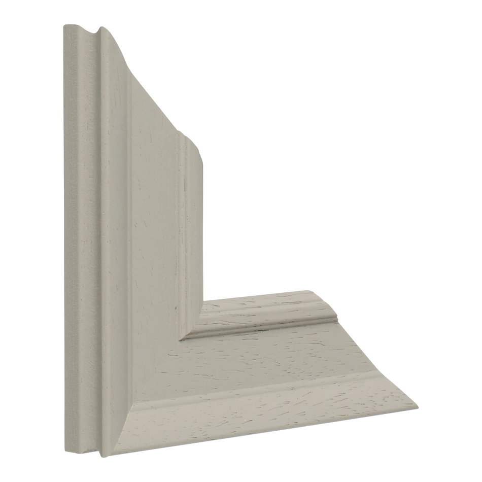 Vertical view of allure taupe picture frame