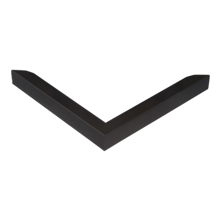 Corner view of Angle I in black picture frame