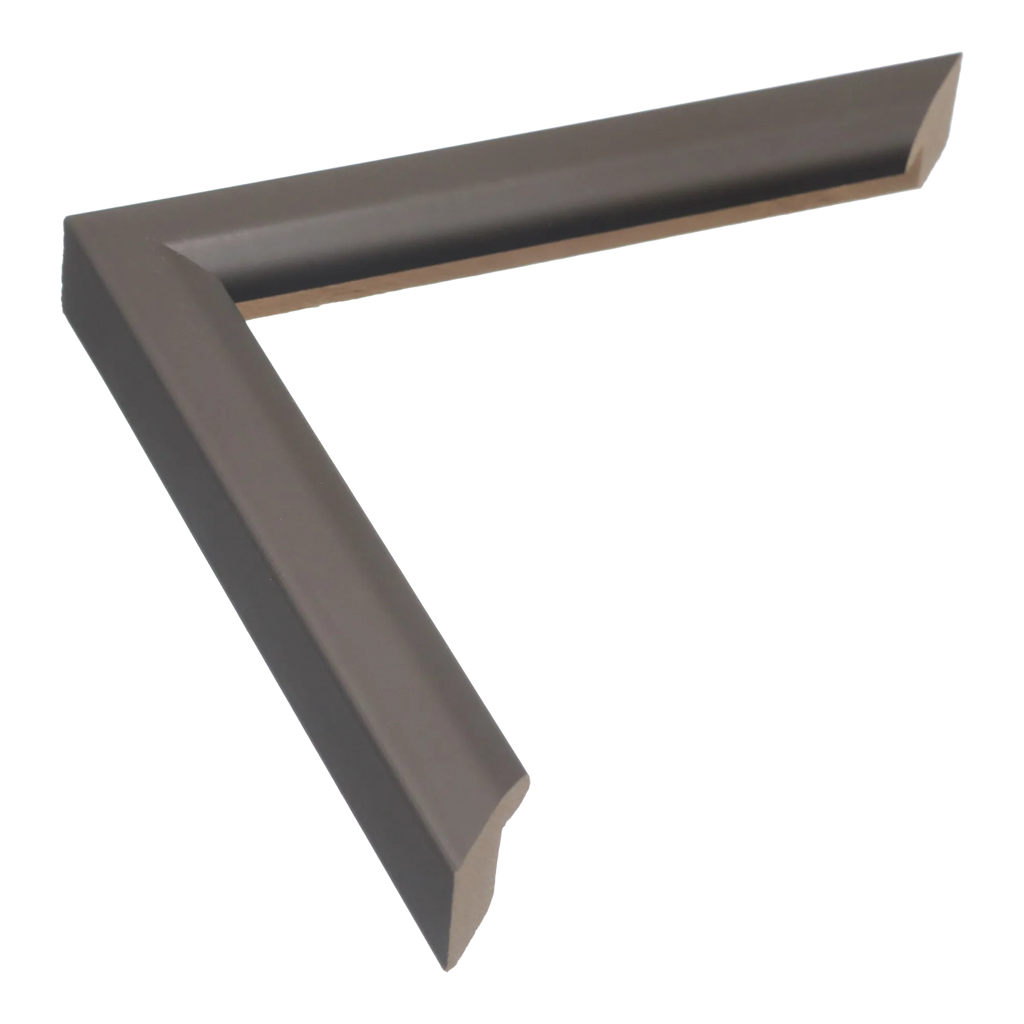 Angle I in brown picture frame