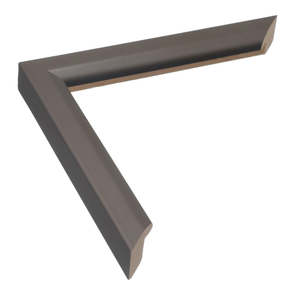 Angle I in brown picture frame