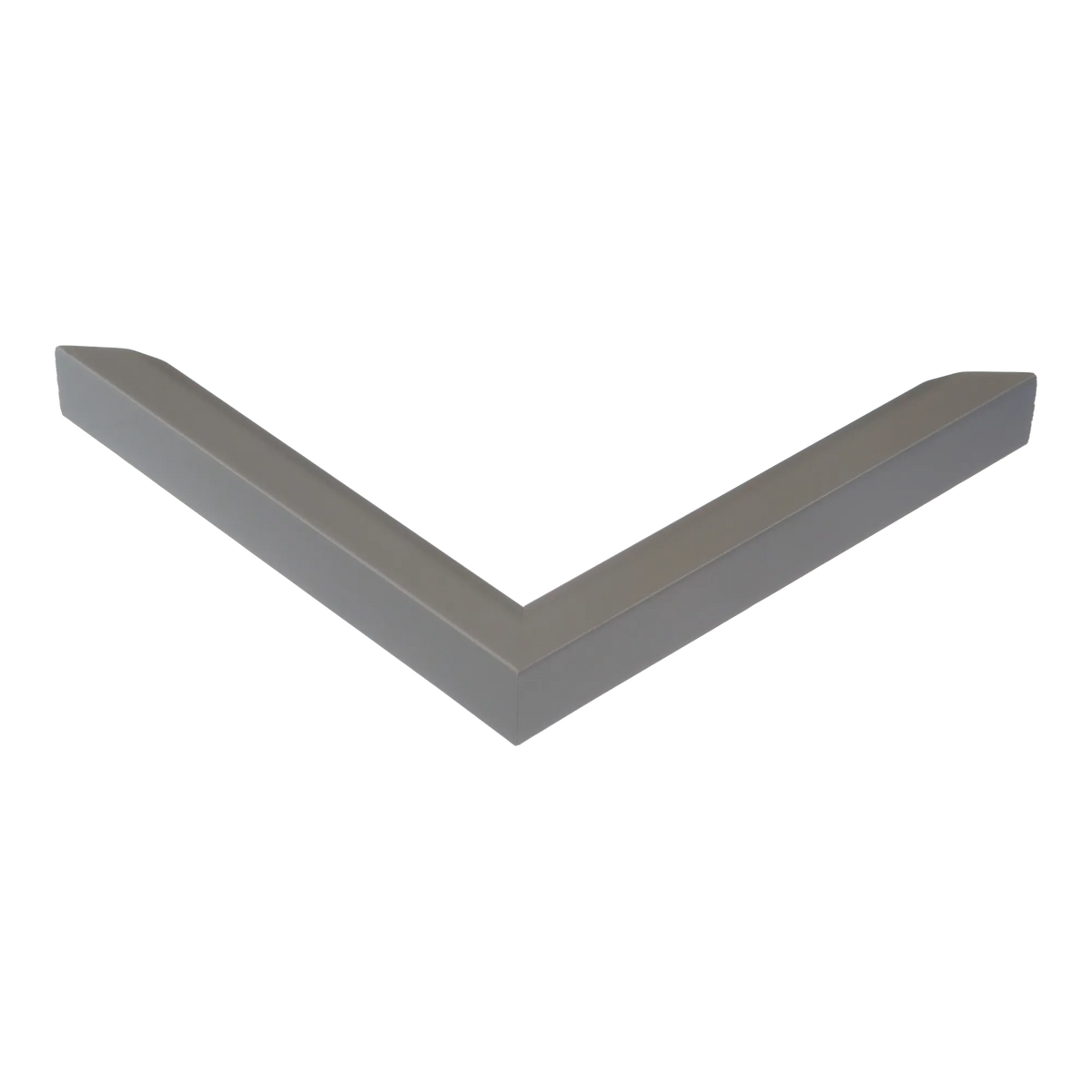 Corner view of Angle I in grey picture frame