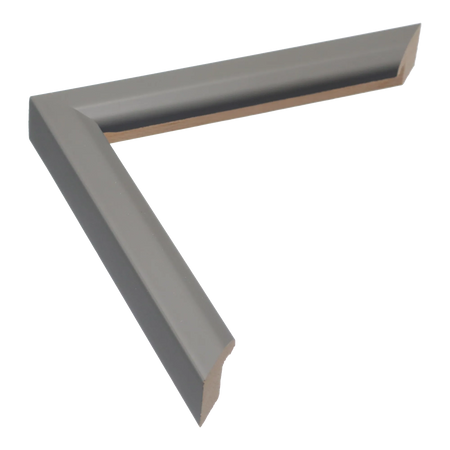 Angle I in grey picture frame