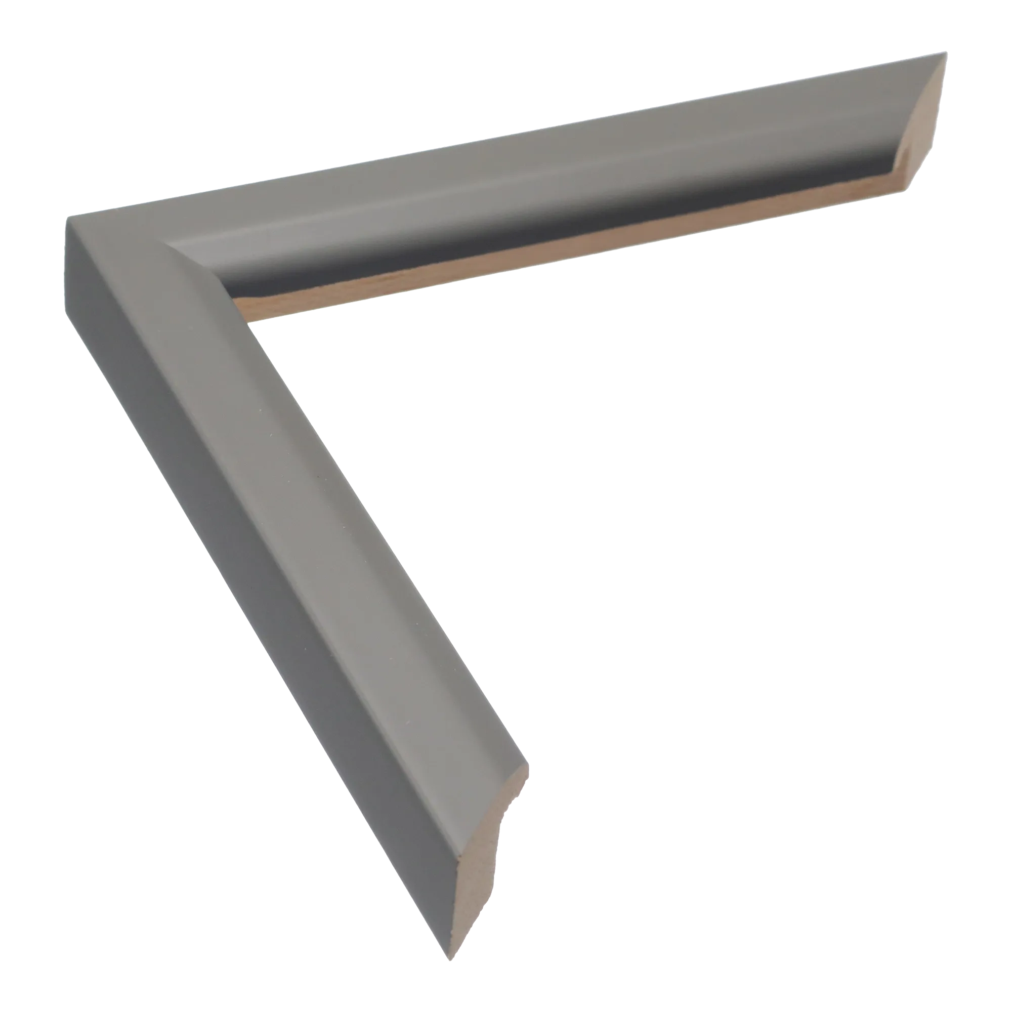 Angle I in grey picture frame