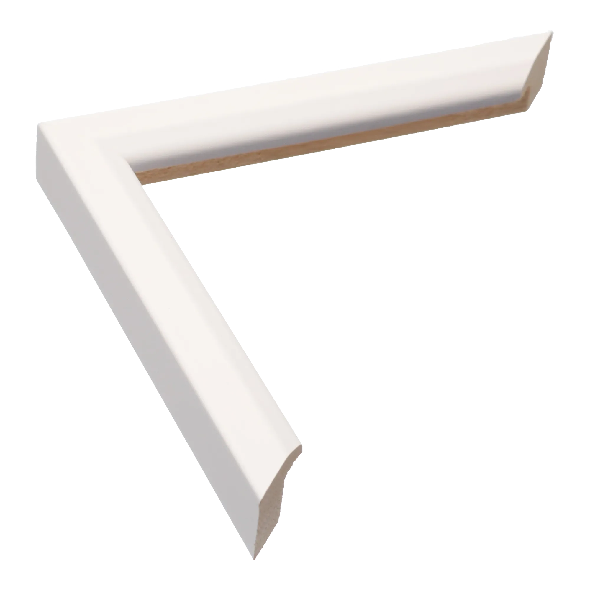 Angle I in white picture frame