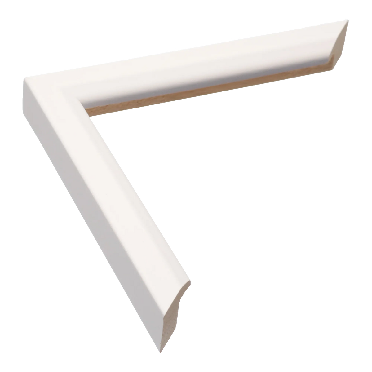 Angle I in white picture frame