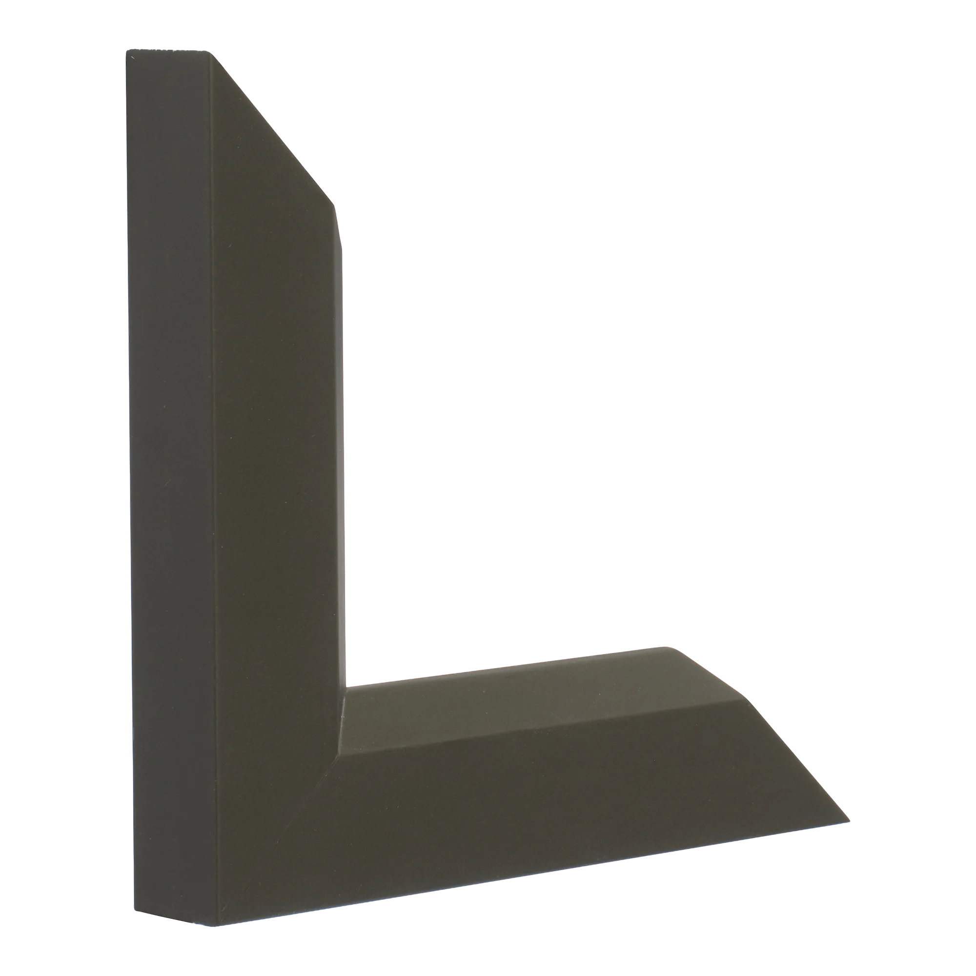 Angle II in brown picture frame