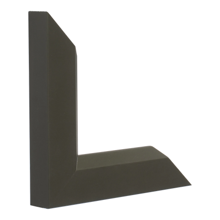 Angle II in brown picture frame