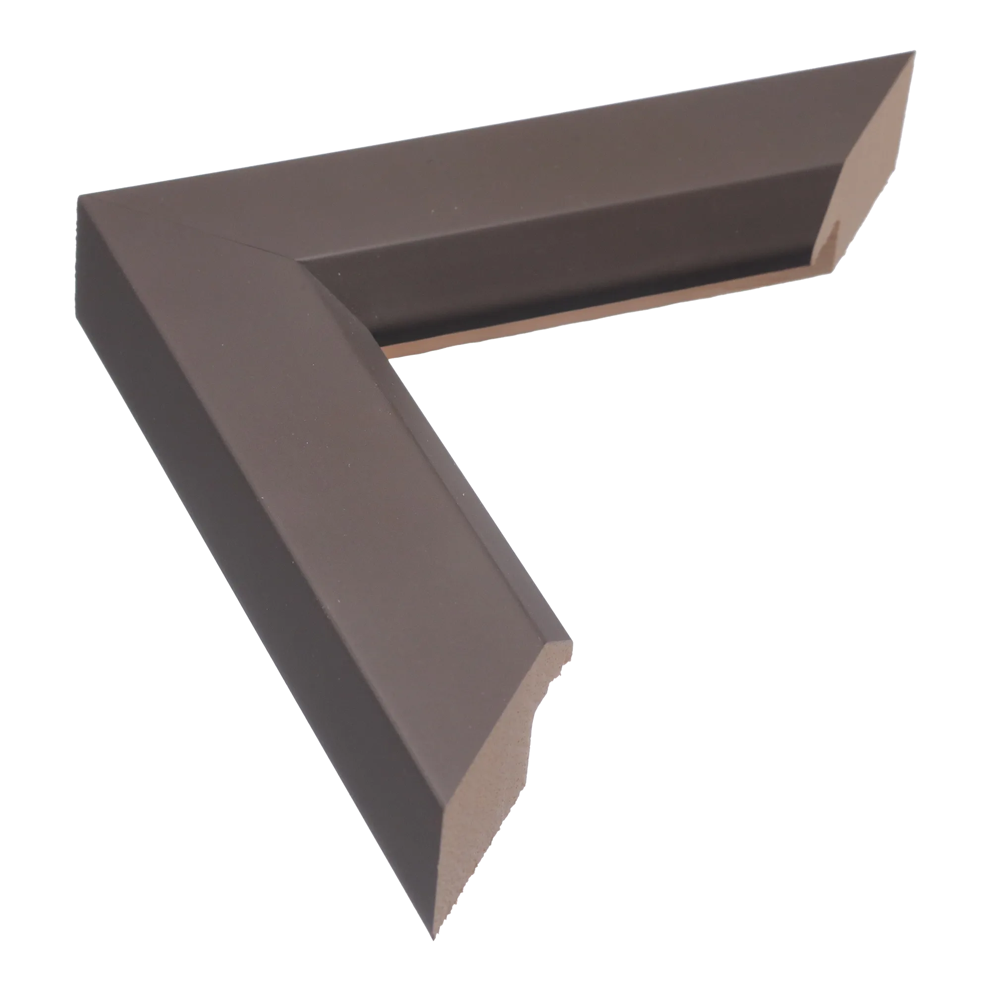 Angle II in brown picture frame