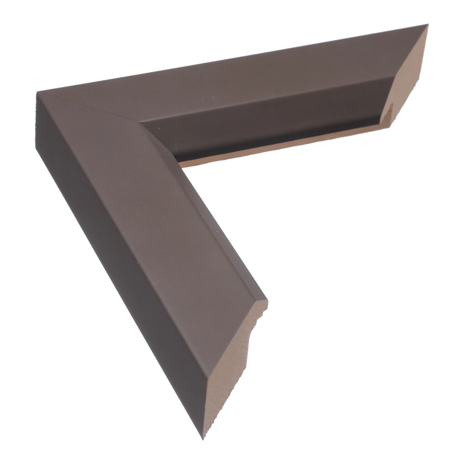 Angle II in brown picture frame