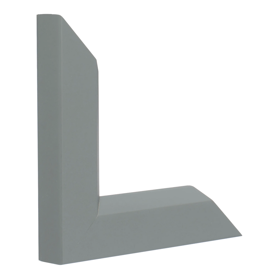 Vertical view of angle ii grey picture frame sample