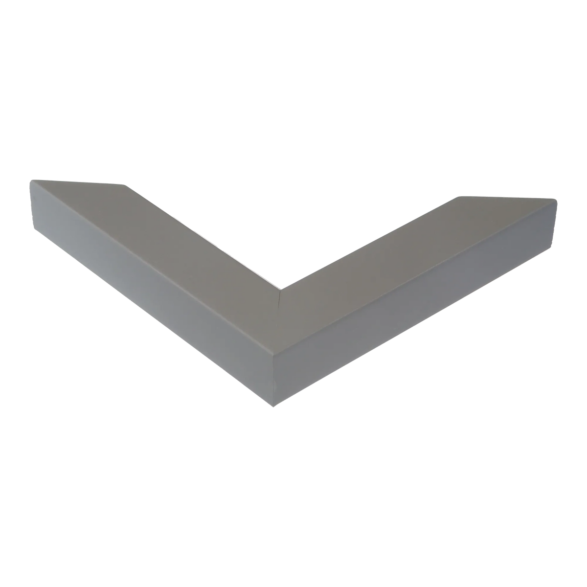 Corner view of Angle II in grey picture frame
