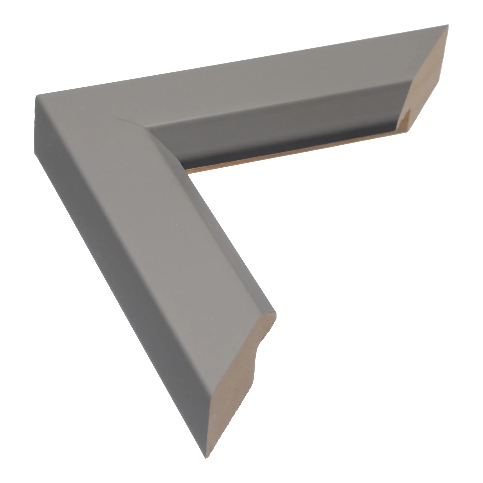 Angle II in grey picture frame