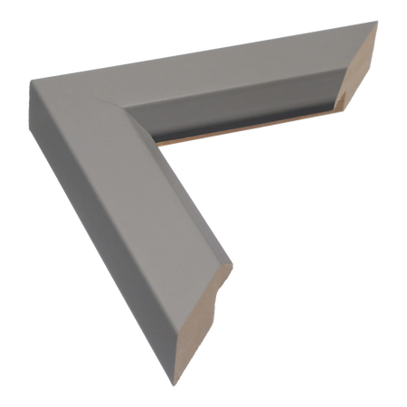 Angle II in grey picture frame