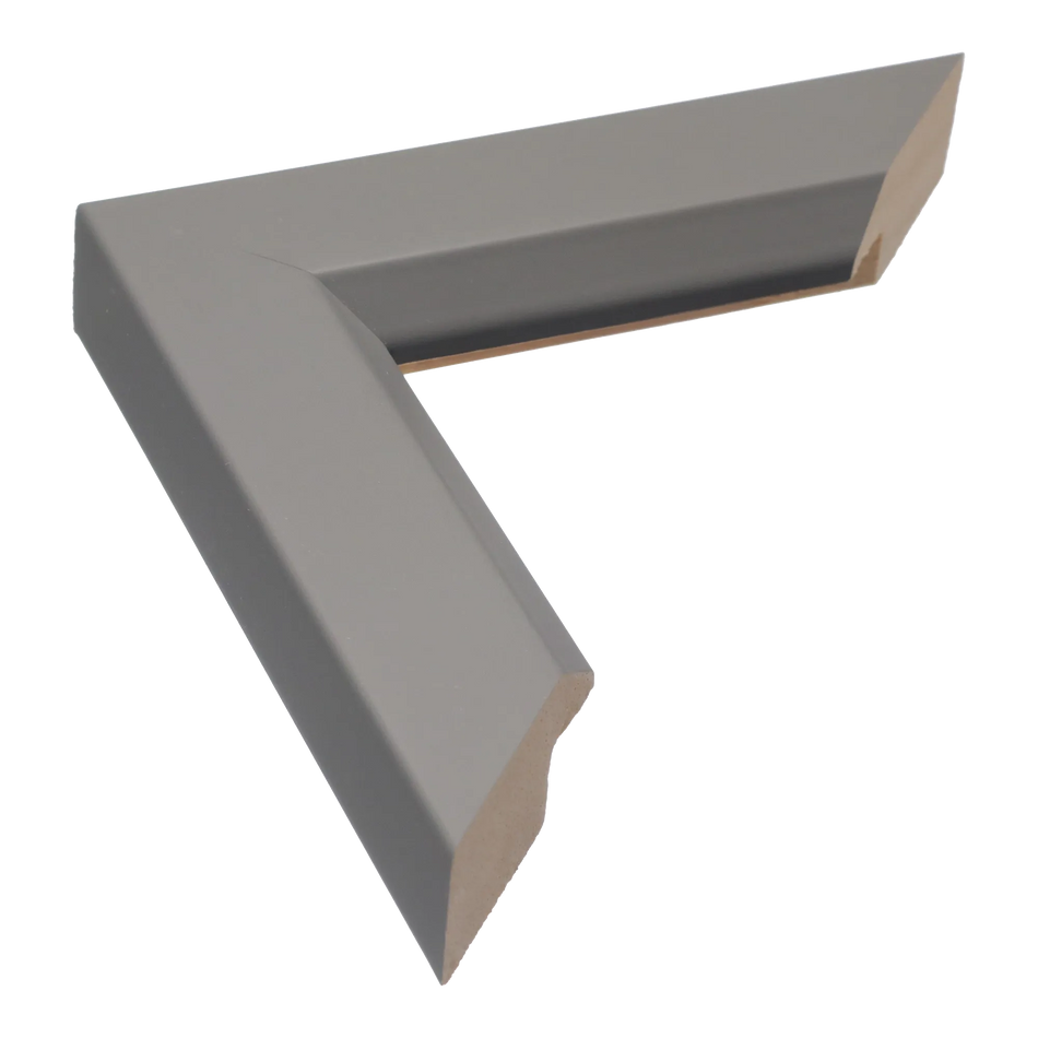 Angle II in grey picture frame