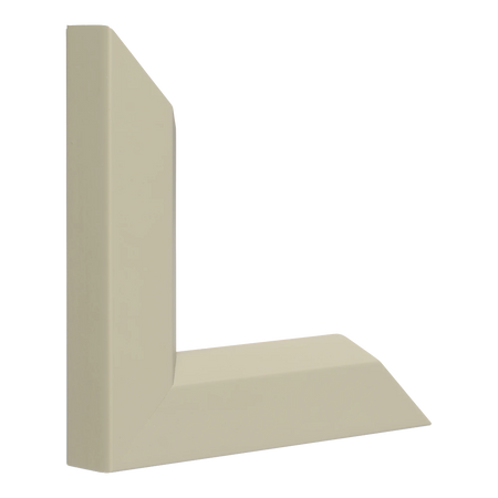 Angle II in taupe picture frame