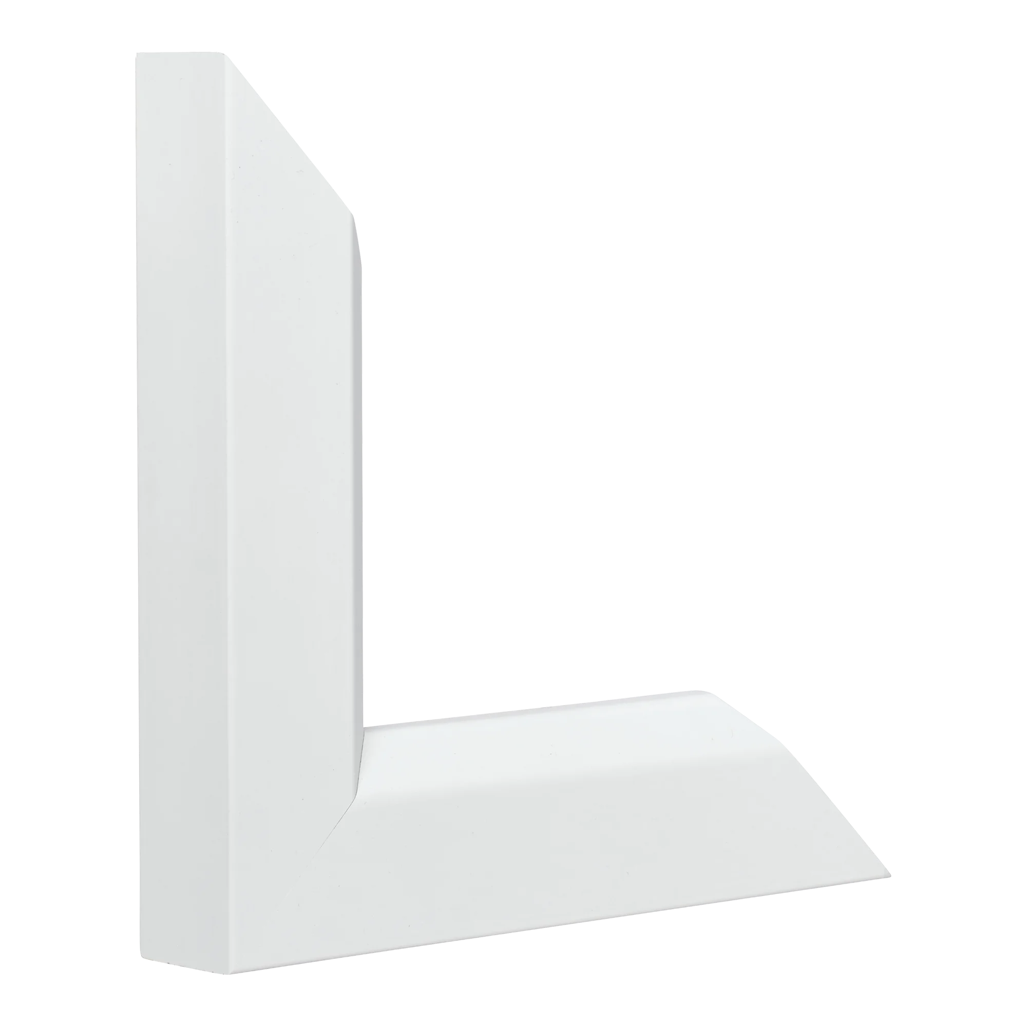 Angle II in white picture frame