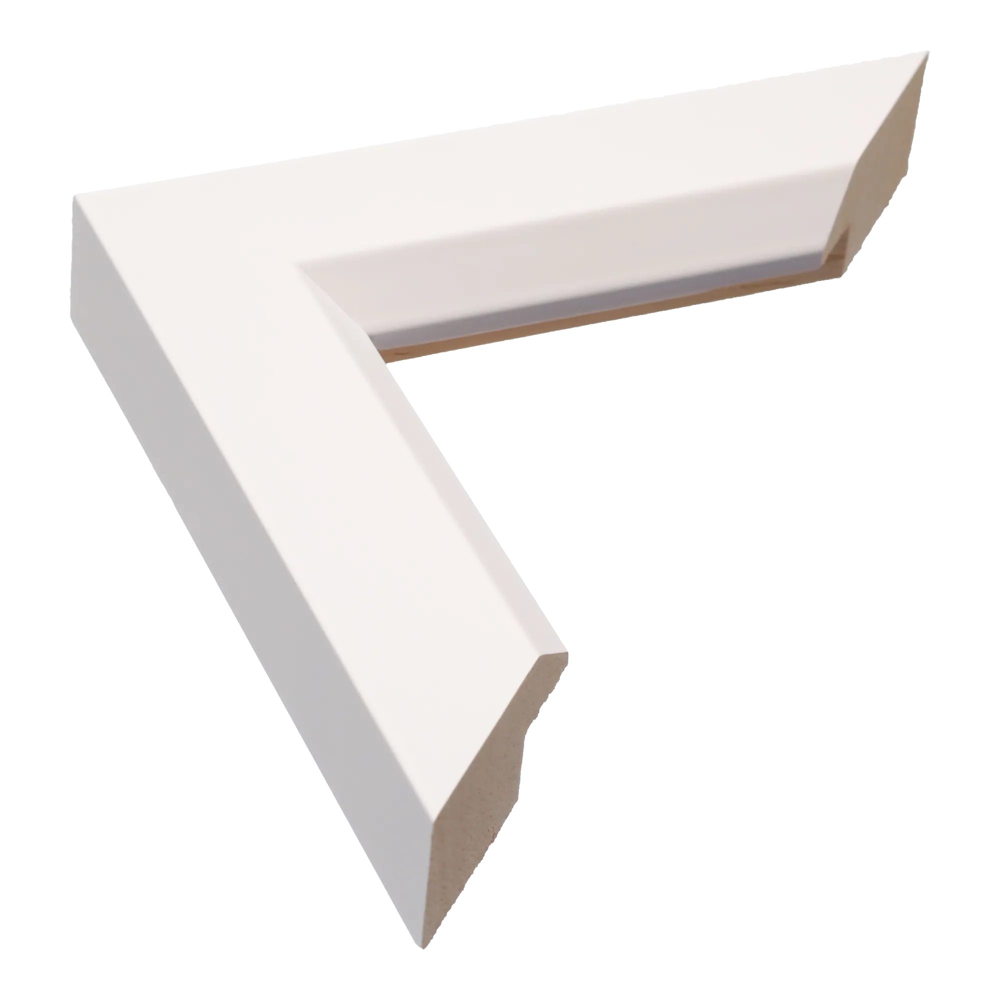 Angle II in white picture frame