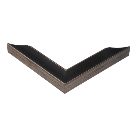 Corner view of Beach House I in black picture frame