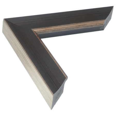 Beach House I in black picture frame